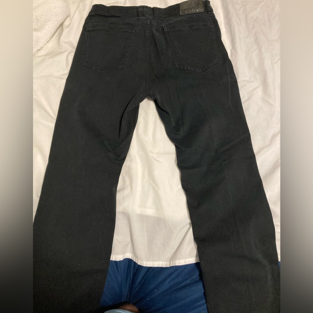 Kenneth Cole Reaction Men’s Black Straight Jeans Size 32x30